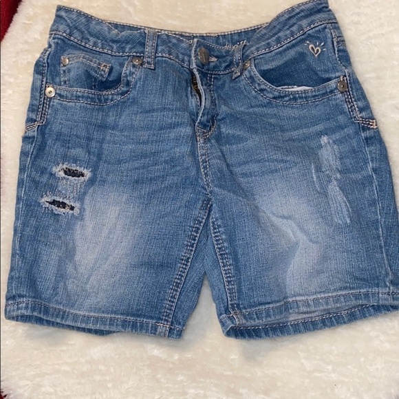 Justice Jeans  shorts 14R - Picture 2 of 9